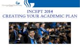 INCEPT 2014 Creating Your Academic Plan