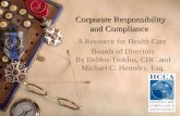 Corporate Responsibility  and Compliance