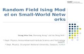 Random Field Ising Model on Small-World Networks