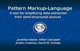 Pattern Markup-Language