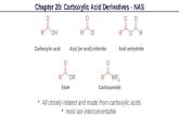 Chapter 20: Carboxylic Acid Derivatives - NAS