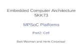 Embedded Computer Architecture 5KK73 MPSoC Platforms