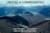 CREEKS & COMMUNITIES