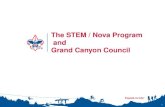The STEM / Nova Program   and Grand Canyon Council