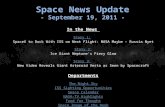 Space News Update - September 19, 2011 -