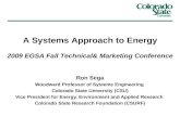 Ron Sega Woodward Professor of Systems Engineering  Colorado State University (CSU)