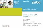 What is the PSBA Network?