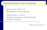 Introduction to Investments