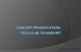 CONCEPT PRESENTATION: CELLULAR TRANSPORT