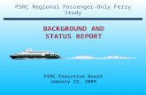 PSRC Regional Passenger-Only Ferry Study