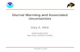 Diurnal Warming and Associated Uncertainties