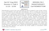 BROOKLYN 2 RADIOTHERAPY Carl ROWBOTTOM