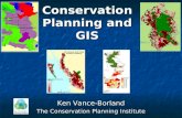 Conservation Planning and GIS