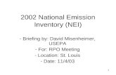 2002 National Emission Inventory (NEI)