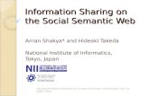 Information Sharing on the Social Semantic Web