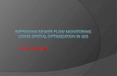 Improving Sewer Flow Monitoring using Spatial Optimization in GIS