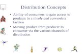 Distribution Concepts