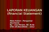 LAPORAN KEUANGAN (financial Statement)