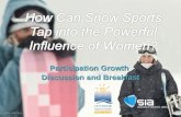 How Can Snow Sports Tap into the Powerful  Influence of Women?