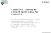 TechZone  –  access to current technology for students