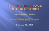 The  C h a n g i n g  Face  of our District