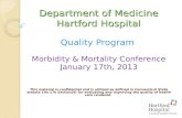 Department of Medicine  Hartford Hospital