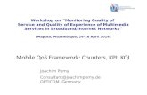 Mobile QoS Framework: Counters, KPI, KQI