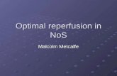 Optimal reperfusion in NoS