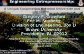 Engineering Entrepreneurship: A Unique Cooperation Between University and Industry