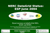 NERC DataGrid Status: ESP June 2004