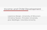 Income and Child Development