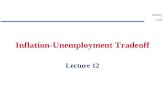 Inflation-Unemployment Tradeoff