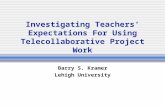 Investigating Teachers’ Expectations For Using Telecollaborative Project Work