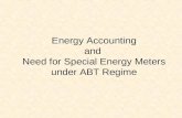 Energy Accounting and  Need for Special Energy Meters under ABT Regime