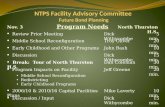 NTPS Facility Advisory Committee  Future Bond Planning