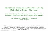 Bayesian Biosurveillance Using Multiple Data Streams