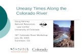 Uneasy Times Along the Colorado River