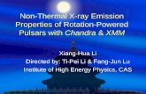 Non-Thermal X-ray Emission Properties of Rotation-Powered Pulsars with  Chandra  &  XMM
