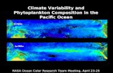 Climate Variability and Phytoplankton Composition in the Pacific Ocean Rousseaux C.S., Gregg W.W.