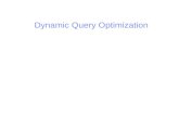 Dynamic Query Optimization
