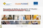 New Jobs & Skills in the Area of Cluster Development in Greece – NKUA