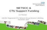 NETSCC &  CTU Support Funding