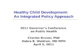 Healthy Child Development: An Integrated Policy Approach