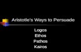 Aristotle’s Ways to Persuade