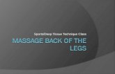 Massage Back of the legs