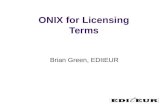 ONIX for Licensing Terms