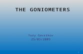 The  Goniometers