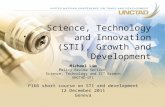 Science, Technology and Innovation (STI), Growth and Development