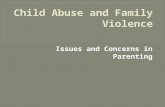 Child Abuse and Family Violence