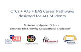 CTCs + AAS + BAS Career Pathways designed for ALL Students